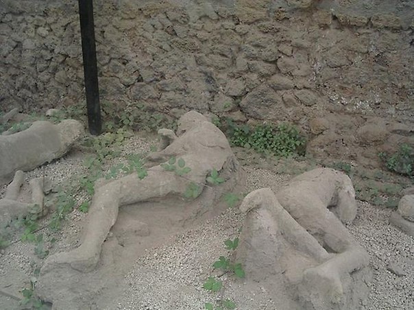Сад пленников. Окаменелые жертвы извержения Везувия
