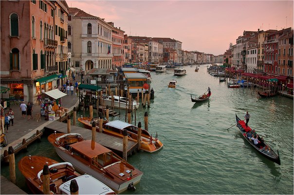 Гранд-канал, Венеция, Италия.