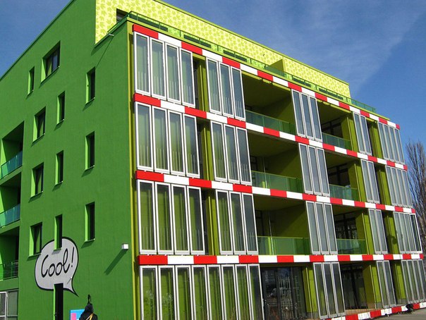 В Гамбурге построили здание с водорослями