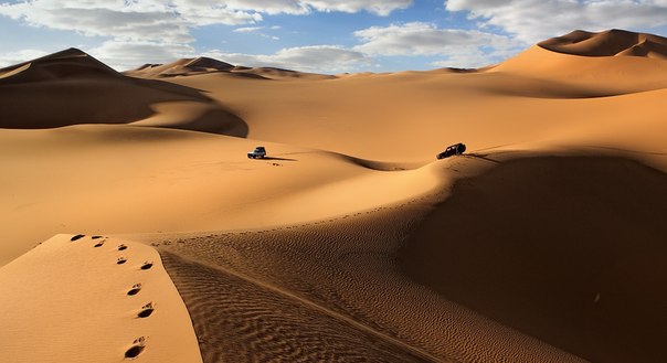 Сахара — крупнейшая на Земле пустыня, расположена в Северной Африке.
