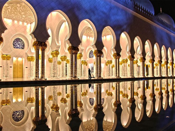 Мечеть шейха Заида, Абу-Даби.