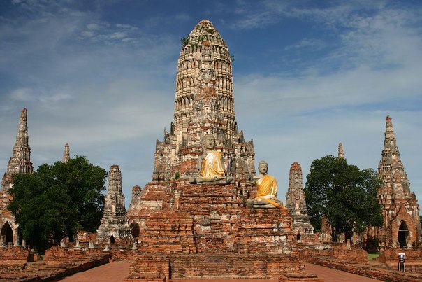Храм Ват-Чайватханарам, Аютия, Таиланд.