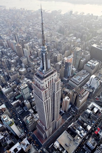 Подборка фотографий красивых видов Нью-Йорка с высоты.