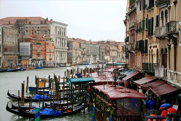Большой канал (Гранд-канал), Венеция, Италия.