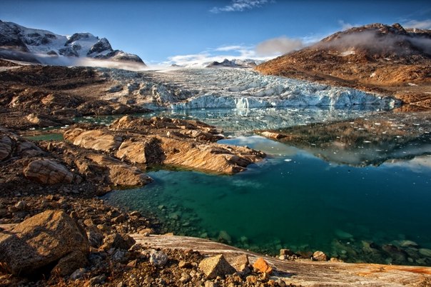 Красота восточной Гренландии...