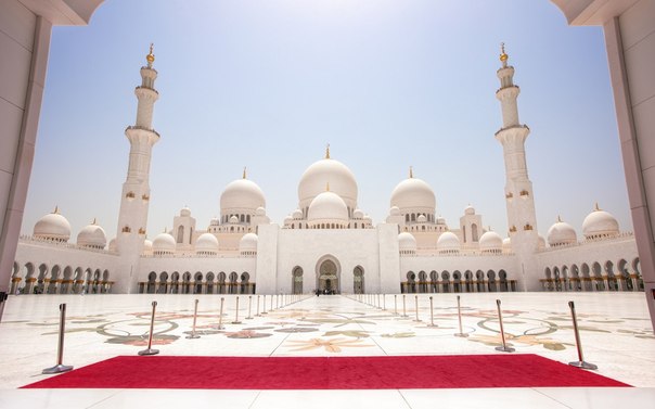 Мечеть Шейха Заида, Абу-Даби, ОАЭ.