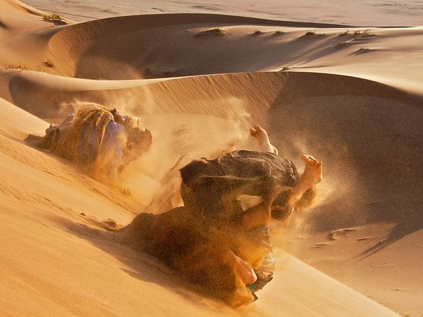 Песчаная дюна, Намибия.