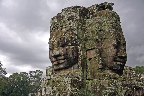 Храм Байон, Ангкор-Тхом, Камбоджа.