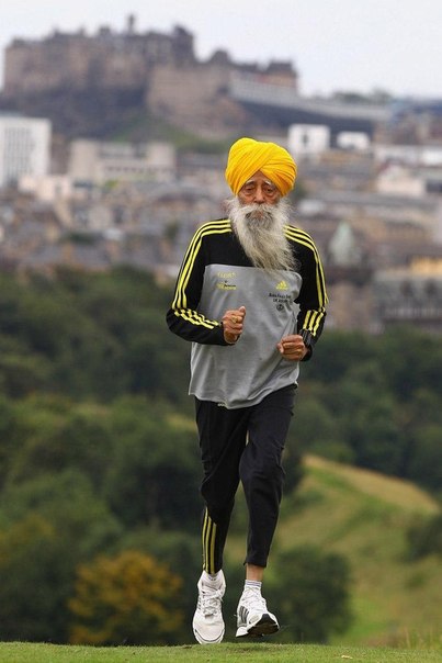 Самый старый марафонец в мире