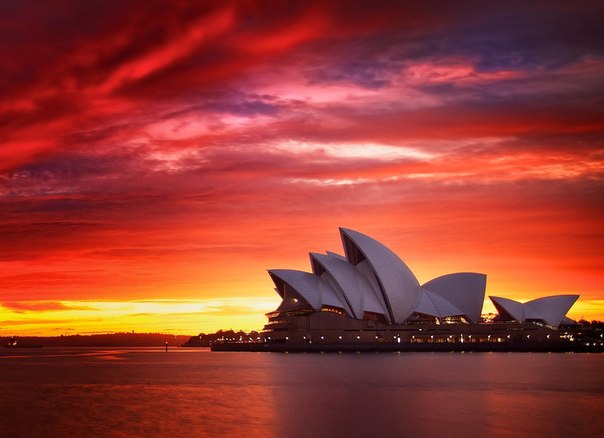 Сиднейский оперный театр, Австралия.