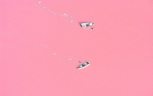 Озеро Ретба обладает уникальным цветом, за который оно должно благодарить тип водорослей, производящих красный пигмент. Из-за этого вода окрашивается в розовый цвет. Находится озеро в Сенегале, к северо-востоку от Дакара.