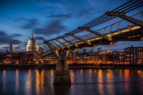 Мост Миллениум, Лондон, Великобритания