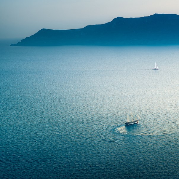 Остров Санторини, Греция.