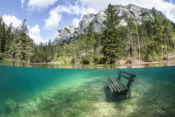 Подводный парк-призрак в Австрии