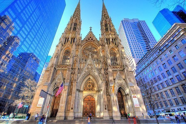 Собор Святого Патрика, Нью-Йорк, США.