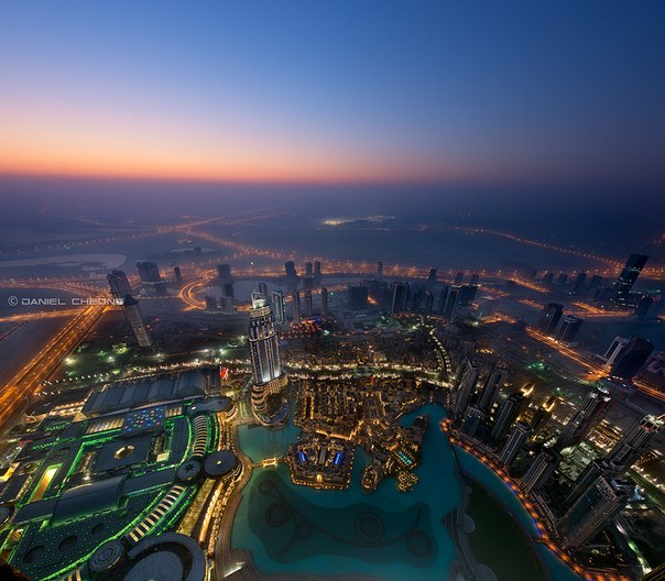 Между ночью и утром, Дубай, ОАЭ.