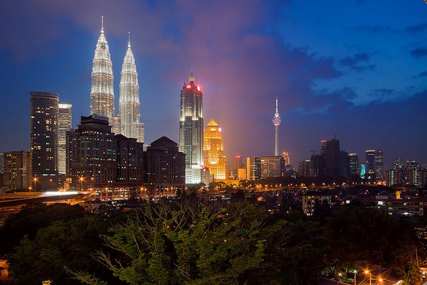 Куала-Лумпур — столица Малайзии.