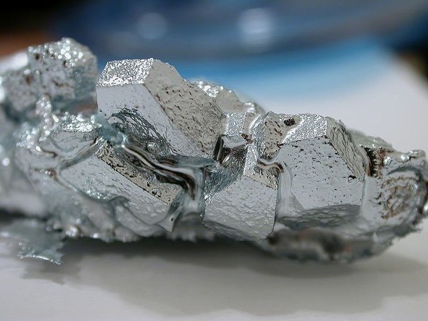 Галлий – редкий метал, который тает в руках