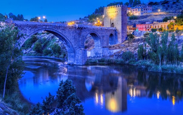 Мост Святого Мартина, Толедо, Испания.