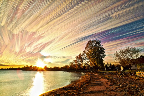 Мэтт Моллой «раскрасил» небо с помощью замедленной съемки. Канадский фотограф и музыкант Мэтт Моллой создал серию удивительных снимков «Photo Stacks».