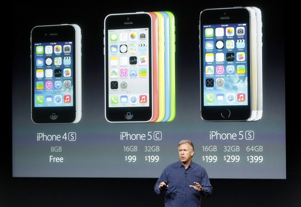 Презентация iPhone 5C и iPhone 5S