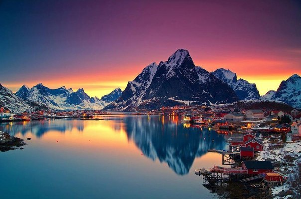 Лофотенские острова — архипелаг в Норвежском море у северо-западного побережья Норвегии.
