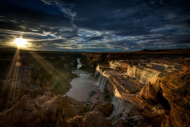 Grand Falls, штат Аризона, США.