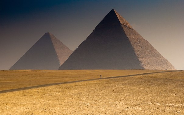 Пирамиды Гизы, Египет.