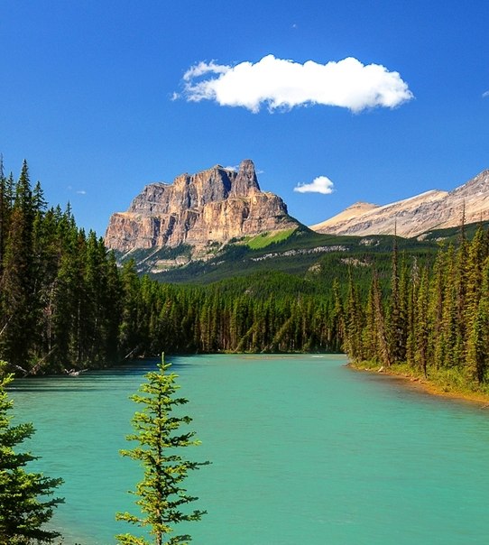 Скалистые горы, Канада.