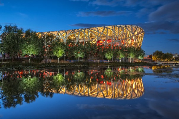 Пекинский национальный стадион, Китай.