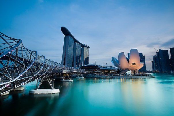 Сингапур - мегаполис будущего.