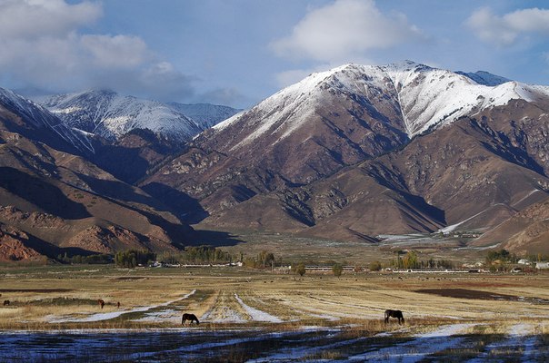 Путевые заметки о горах Киргизии.