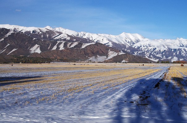 Путевые заметки о горах Киргизии.