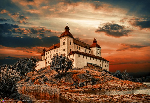 Замок Лекё, Швеция.