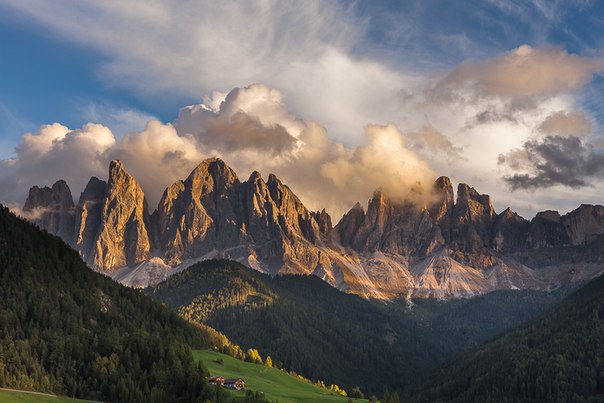Val di Funes, Италия.
