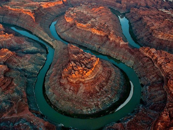 Врезанные излучины реки Колорадо, Штат Юта, США.