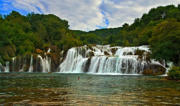 Национальный парк Krka, Хорватия.