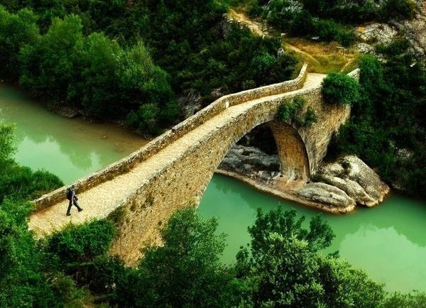 Мост через реку, Кастилия, Испания