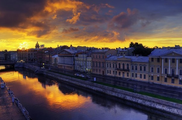 Вечерний Санкт-Петербург.
