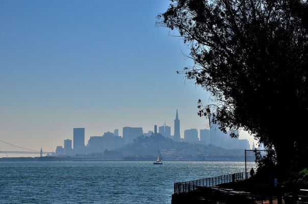 Вид на Сан-Франциско, США.