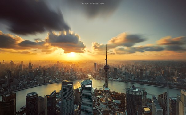 Шанхай, Китай.