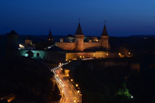 Замок в Каменце-Подольском, Украина.