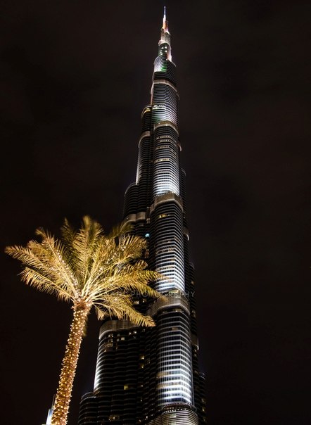 Бурдж-Халифа, Дубай, ОАЭ.