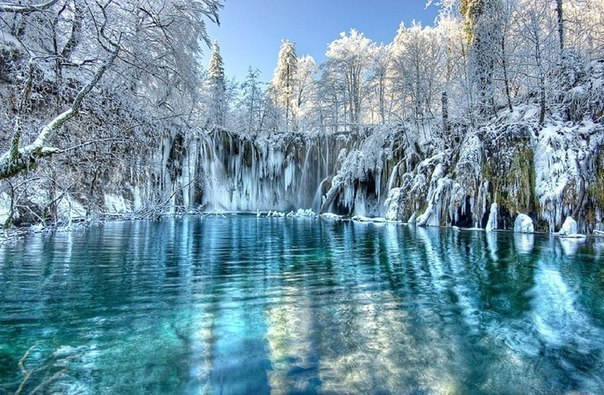 Национальный парк Плитвицкие озера, Хорватия.