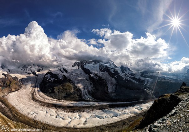 Горнер — ледник в швейцарской части Пеннинских Альп, второй по размерам ледник в Альпах.