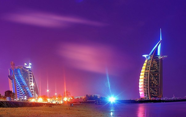 Бурдж Аль-Араб, Дубай, ОАЭ.