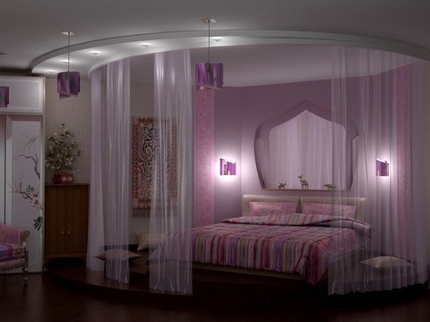 Как цвет стен спальни влияет на сексуальную активность