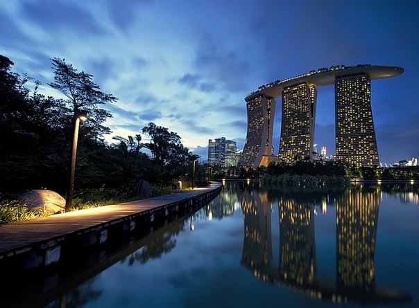 Marina Bay Sands, Сингапур.