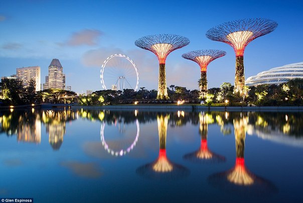 Футуристические сады Сингапура