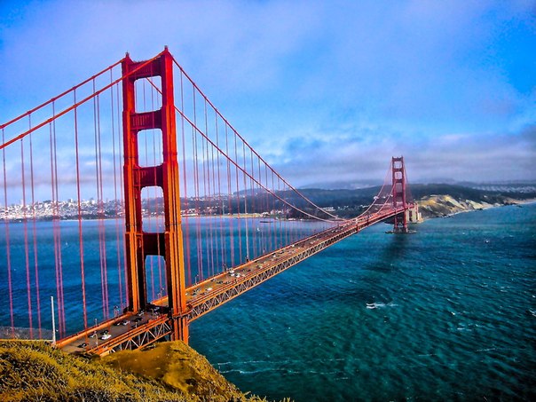 Мост Золотые ворота, Сан-Франциско, США.